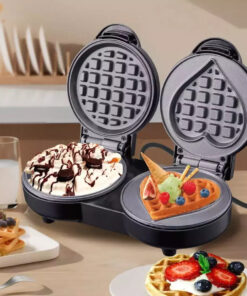 Double Waffle Maker 1100W RAF R.205