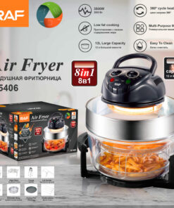 RAF 12 L+5L Countertop Infrared Convection Oven Electric Halogen Oven