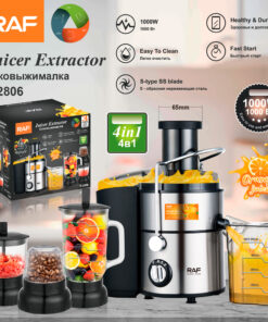 RAF 4 in 1 Big Mouth  Juice Extractor Blender Slow Fresh