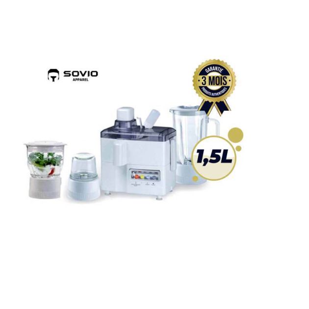 Multifunctional 4-in-1 Blender - Sovio - 1000W